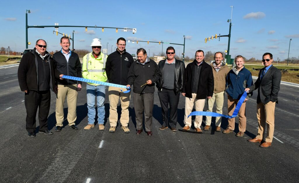 Noblesville opens brooks school road extension