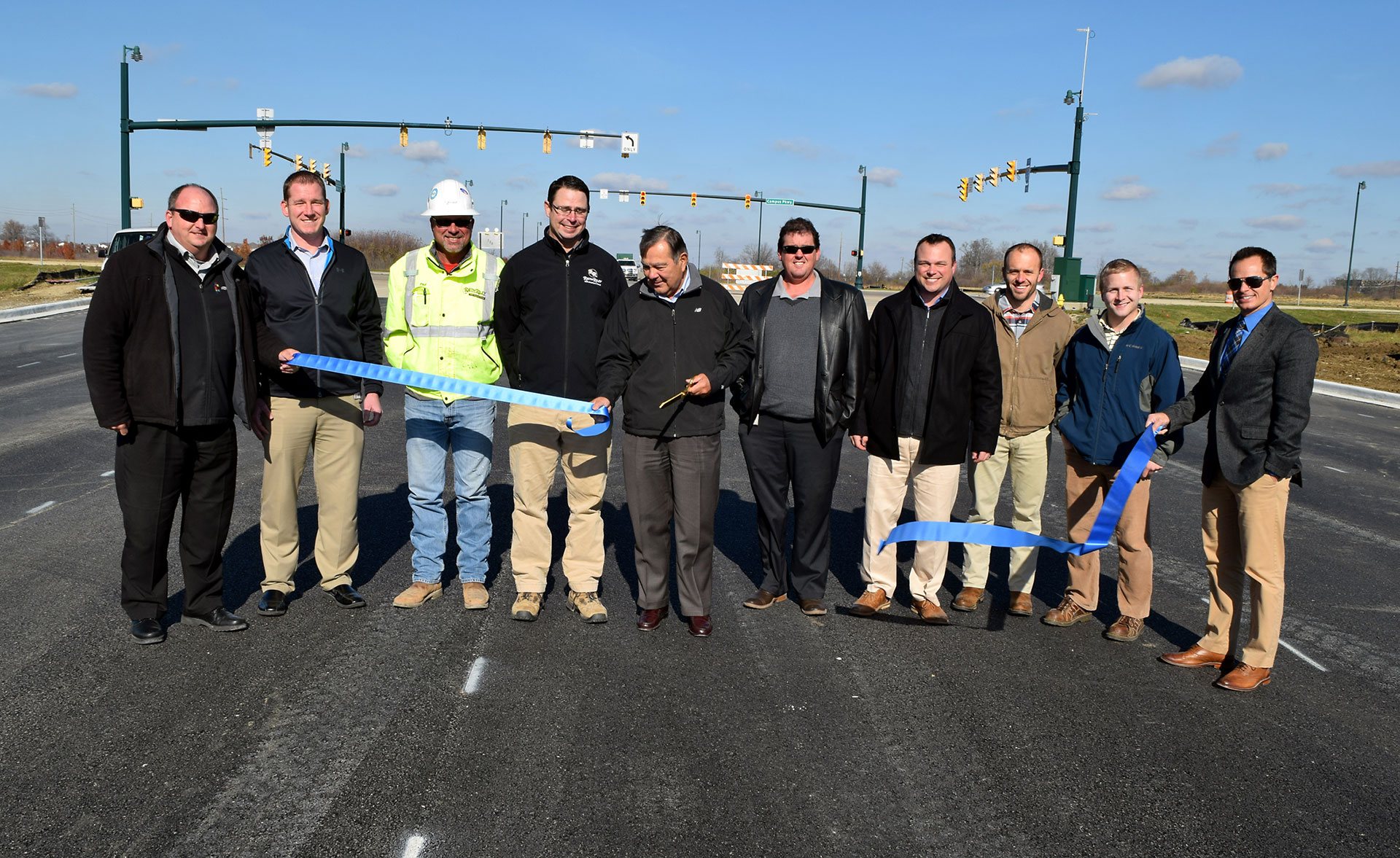 Noblesville Opens Brooks School Road Extension Before Holidays