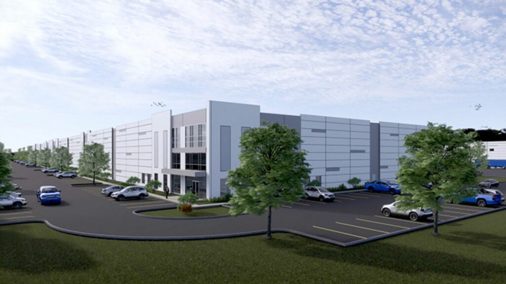 Equicor industrial building rendering