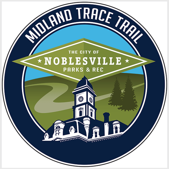Midland trace trail logo
