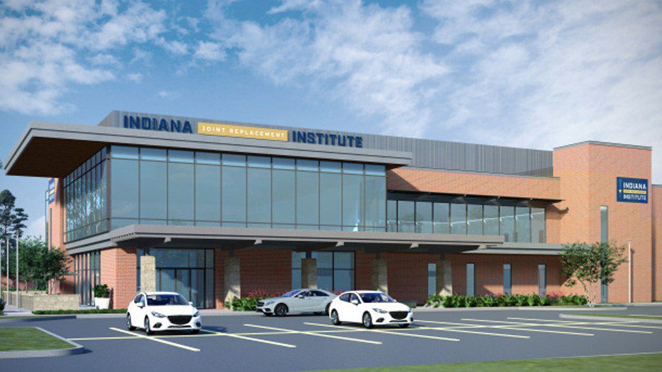 Innovation Mile 12 Indiana joint replacement institute rendering