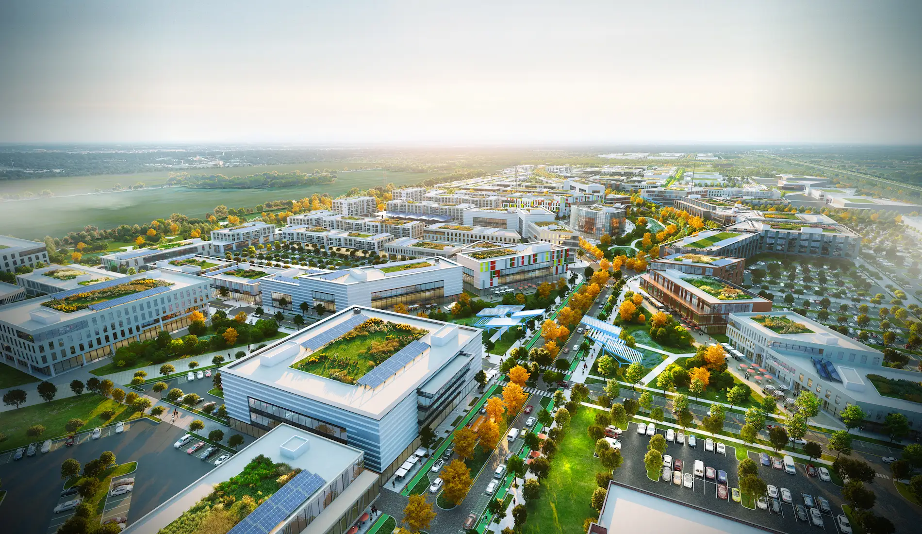 Morse Village Rendering Morse village rendering