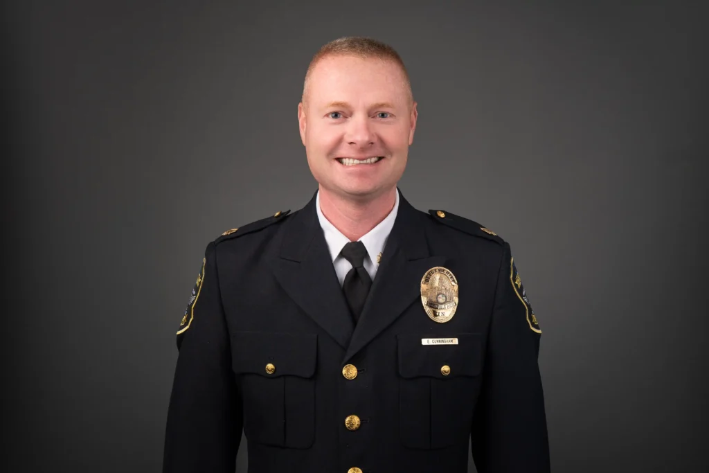Noblesville Police Chief John Mann Announces Retirement 2 Deputy chief eric cunningham