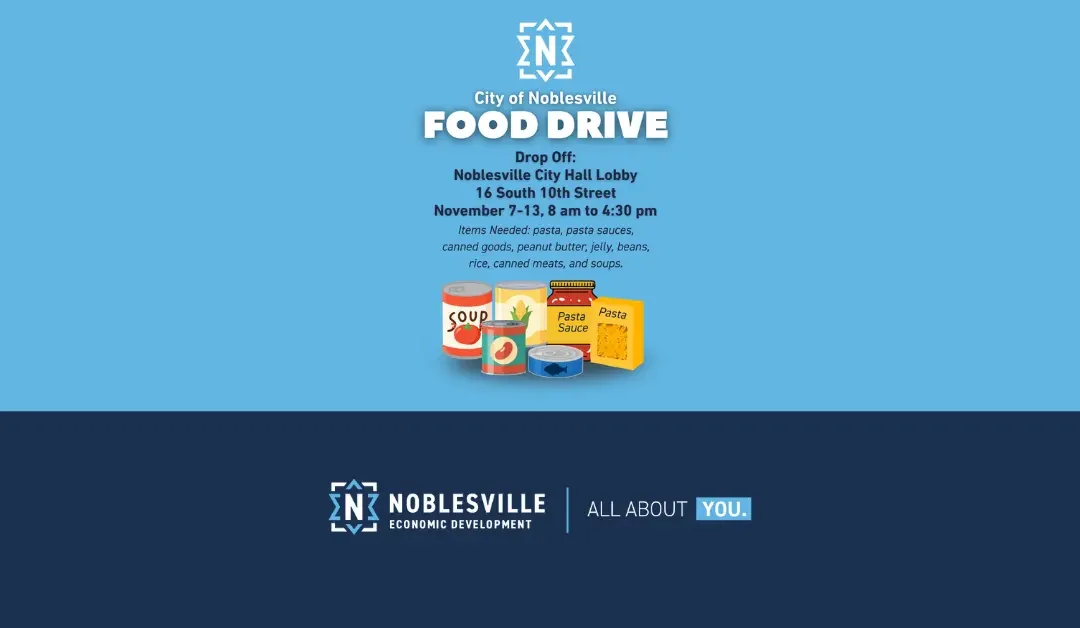City of noblesville hosts food drive to help community amid government shutdown