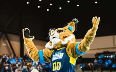 Noblesville Boom Mascot Bobby the Bobcat named 2025 Holiday in Lights Parade Grand Marshal