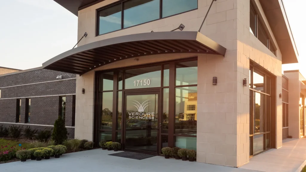 Verdure sciences building - exterior view